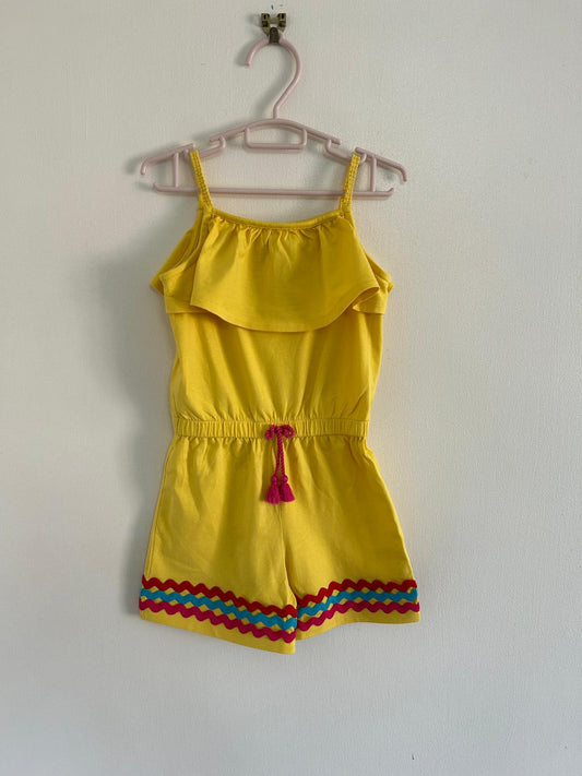 3-4y: Snazzy Cotton Playsuit