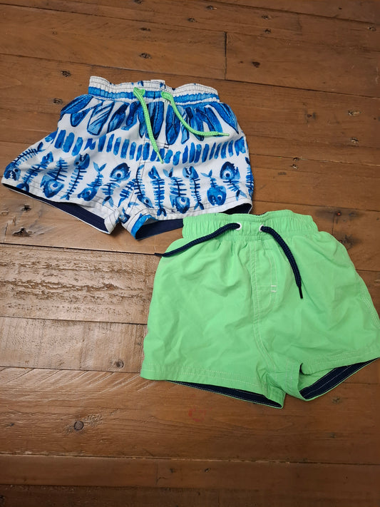 6-9: Set of 2 Swimming Shorts