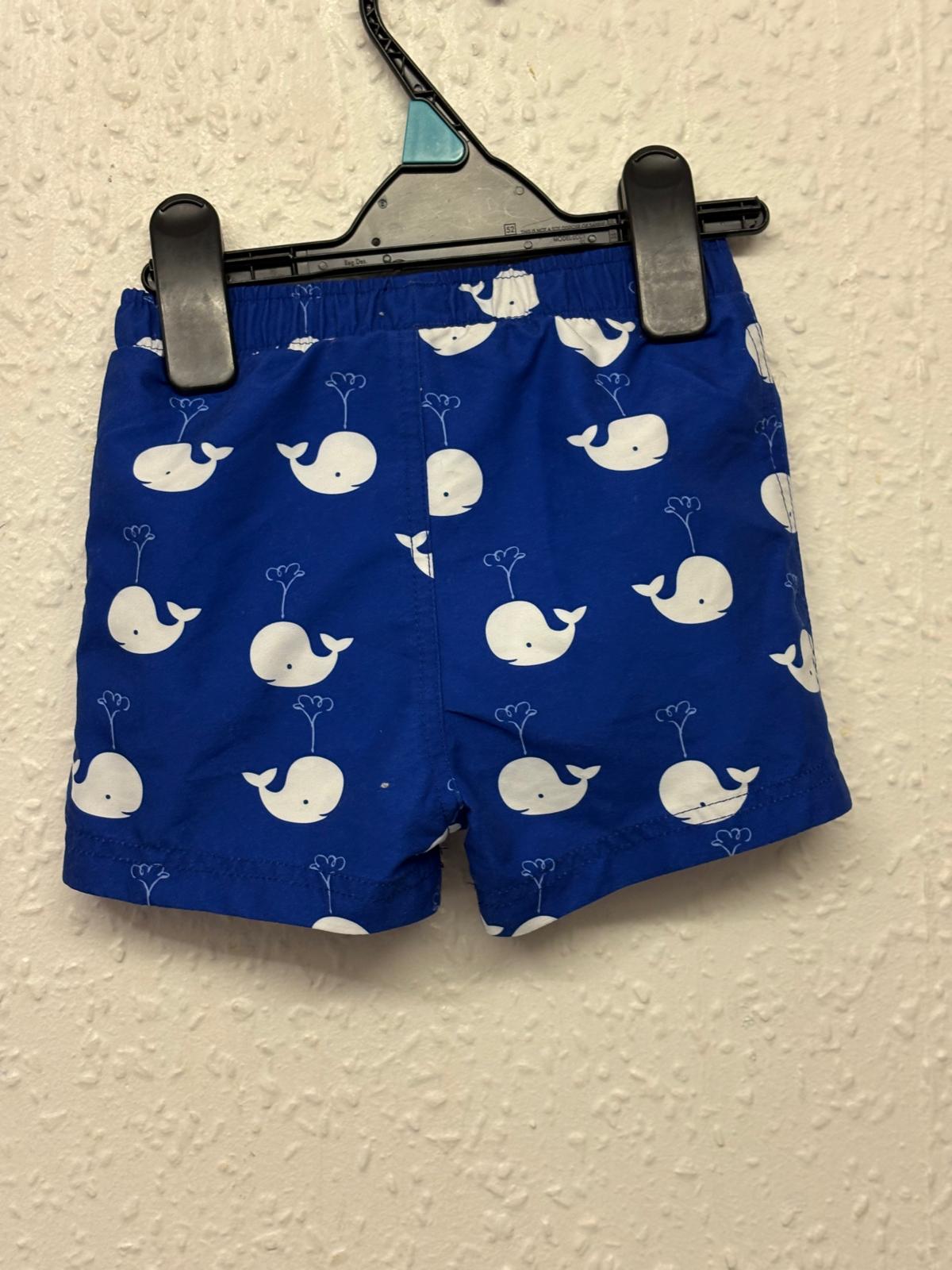 12-18m: BNWT M&S Swim Shorts (integrated nappy)
