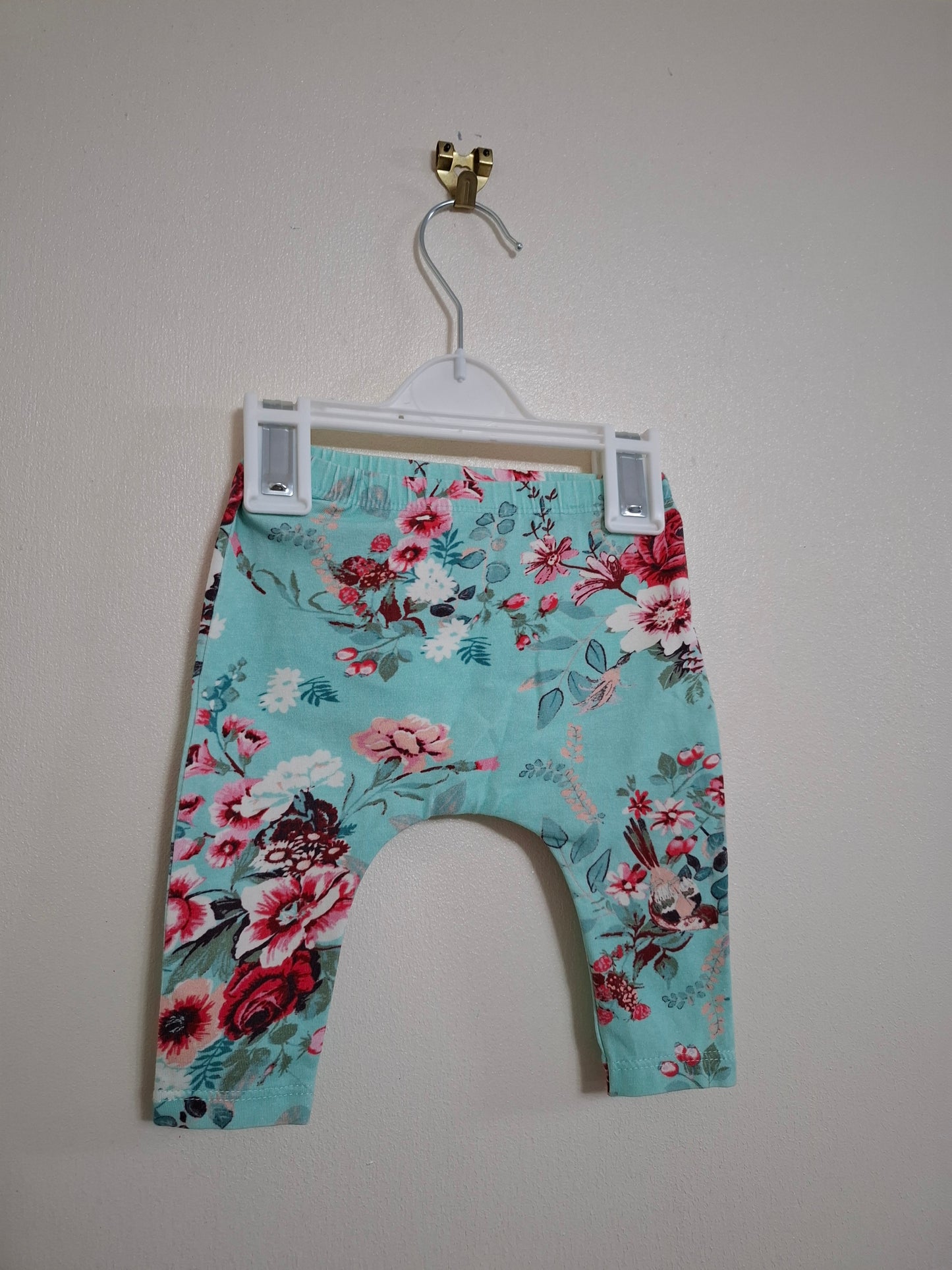 0-3m: Next Floral Legging Set