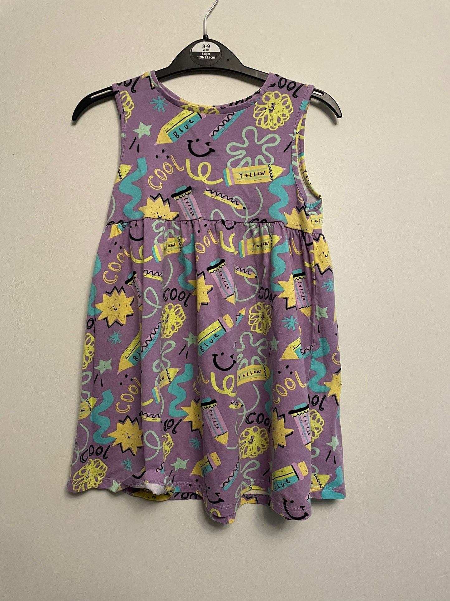 5-6y: Grafitti Style Summer Dresses