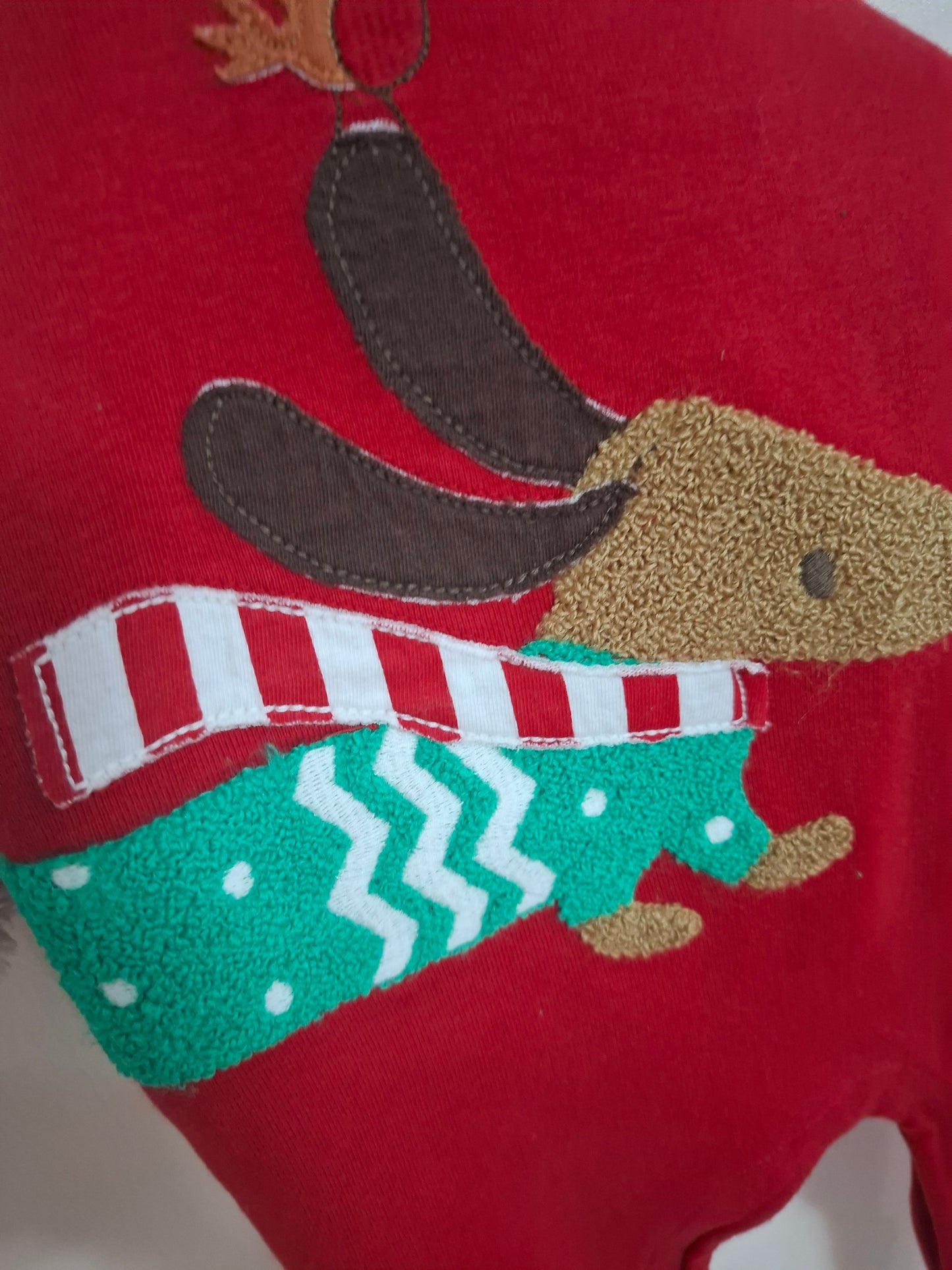 6-9m: M&S Two-Sided Sleepsuit