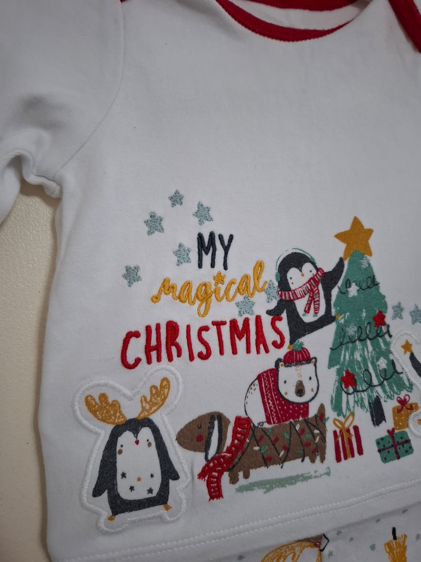 9-12m: "My Magical Christmas" Pyjamas