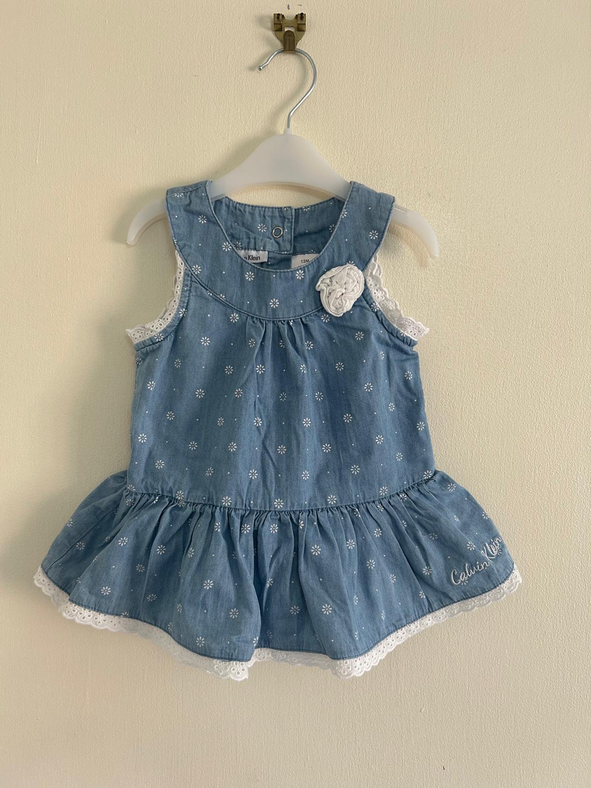 12m: Calvin Klein Soft Denim Tunic