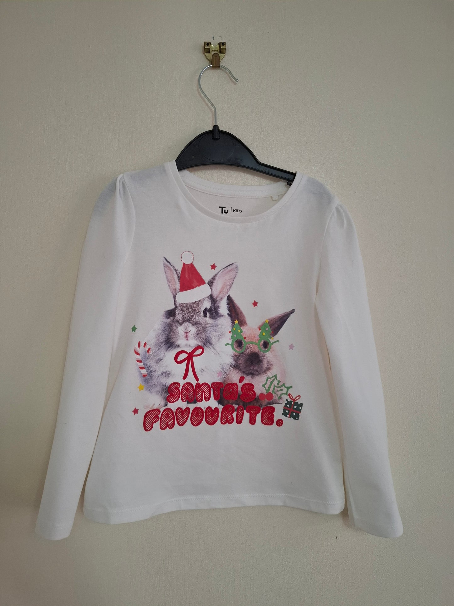 4-5y: Christmas Long Sleeved Top