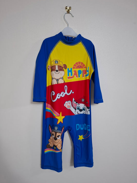 4-5y: Paw Patrol All-in-one Swimsuit