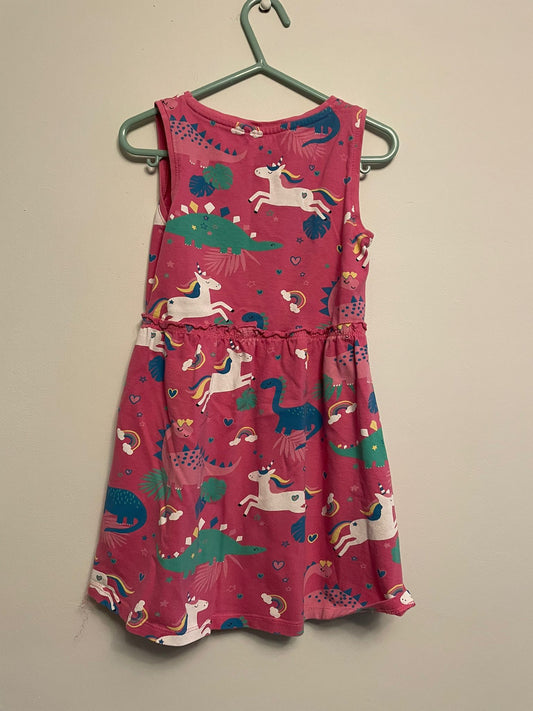 5-6y: Unicorn Summer Dress