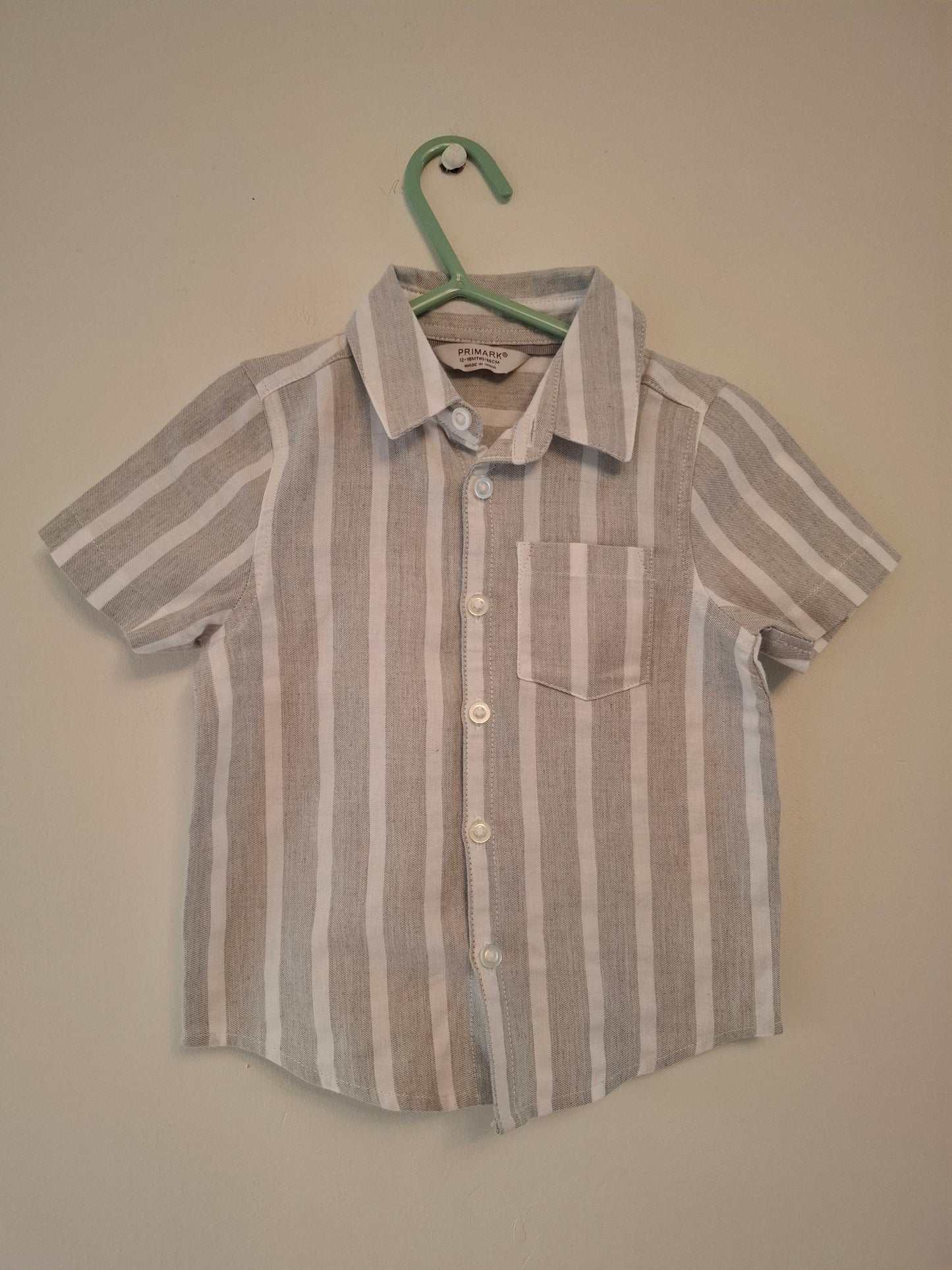 12-18m: Lightweight Cotton Shirt