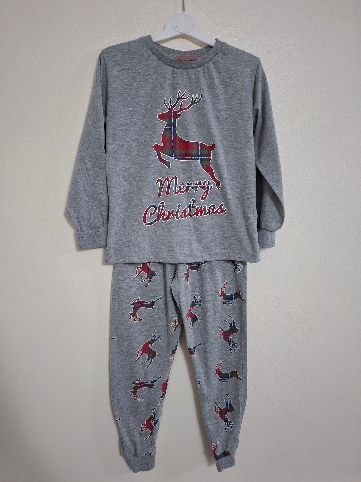 5-6y: Cotton Christmas Pyjamas