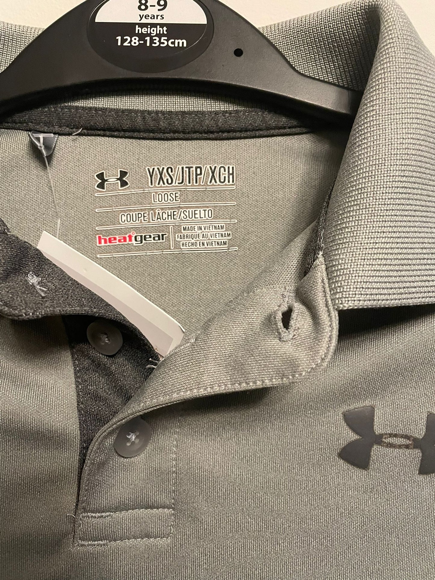 YXS (Approx 6-7y): Under Armour Polo Shirt
