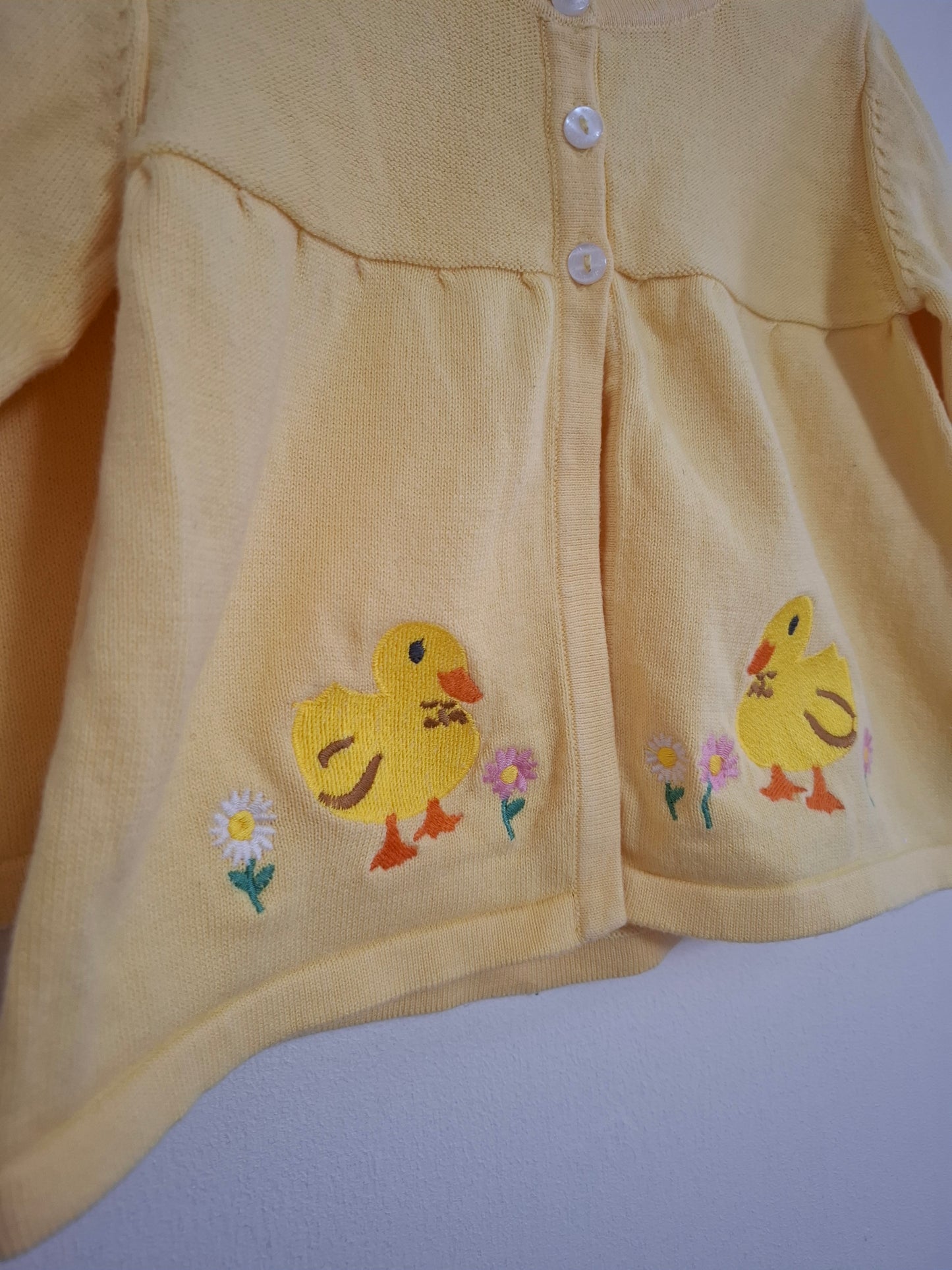 6-9m: Monsoon Beautiful Embroidered Cardigan