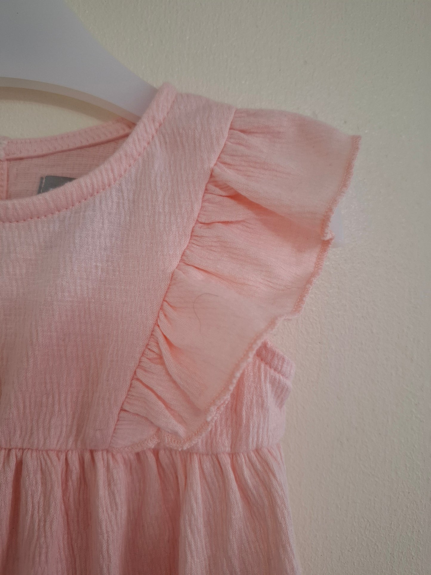 3-6m: Pale pink summer dress