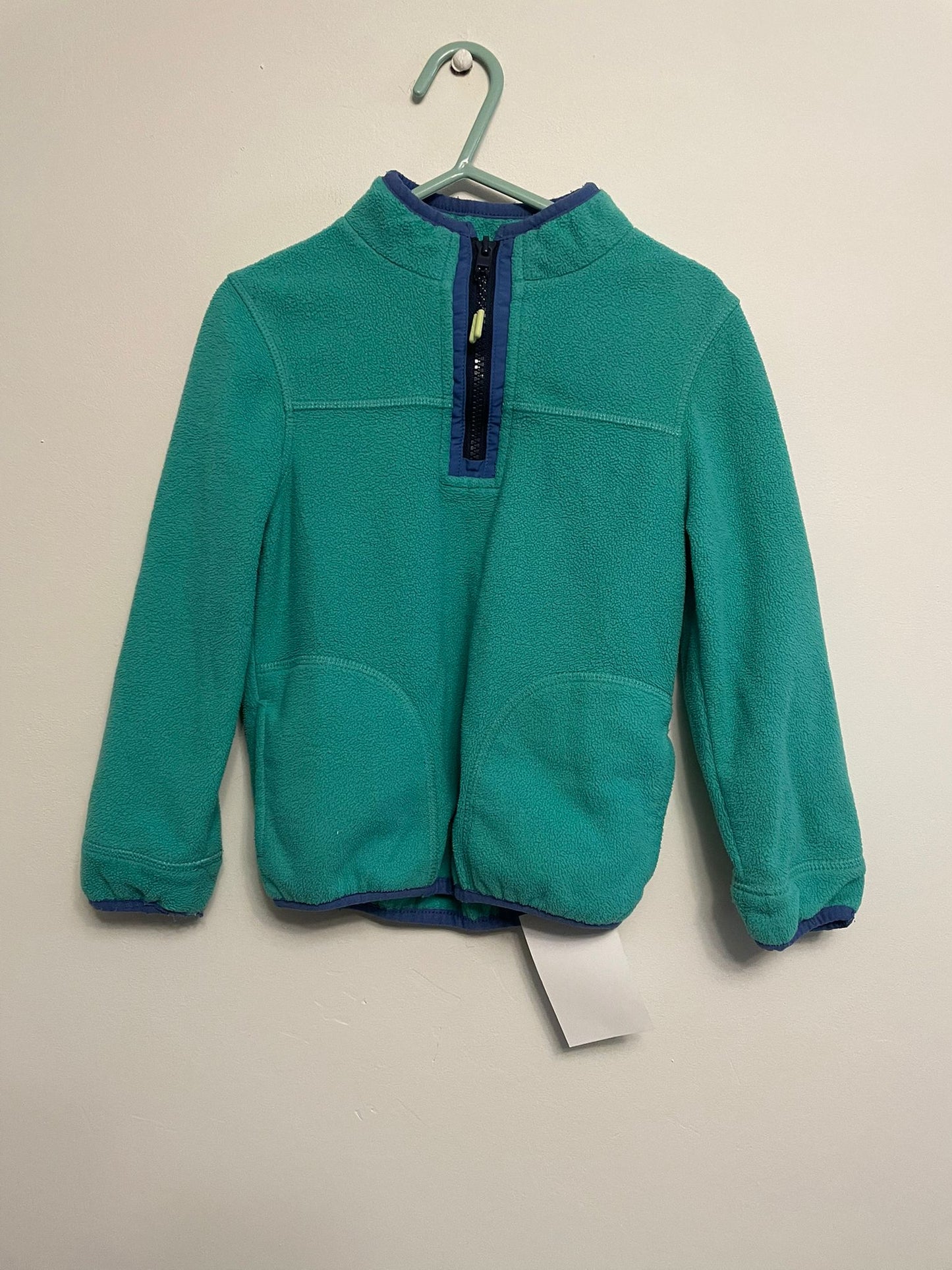 4-5y: M&S Thin Green Fleece