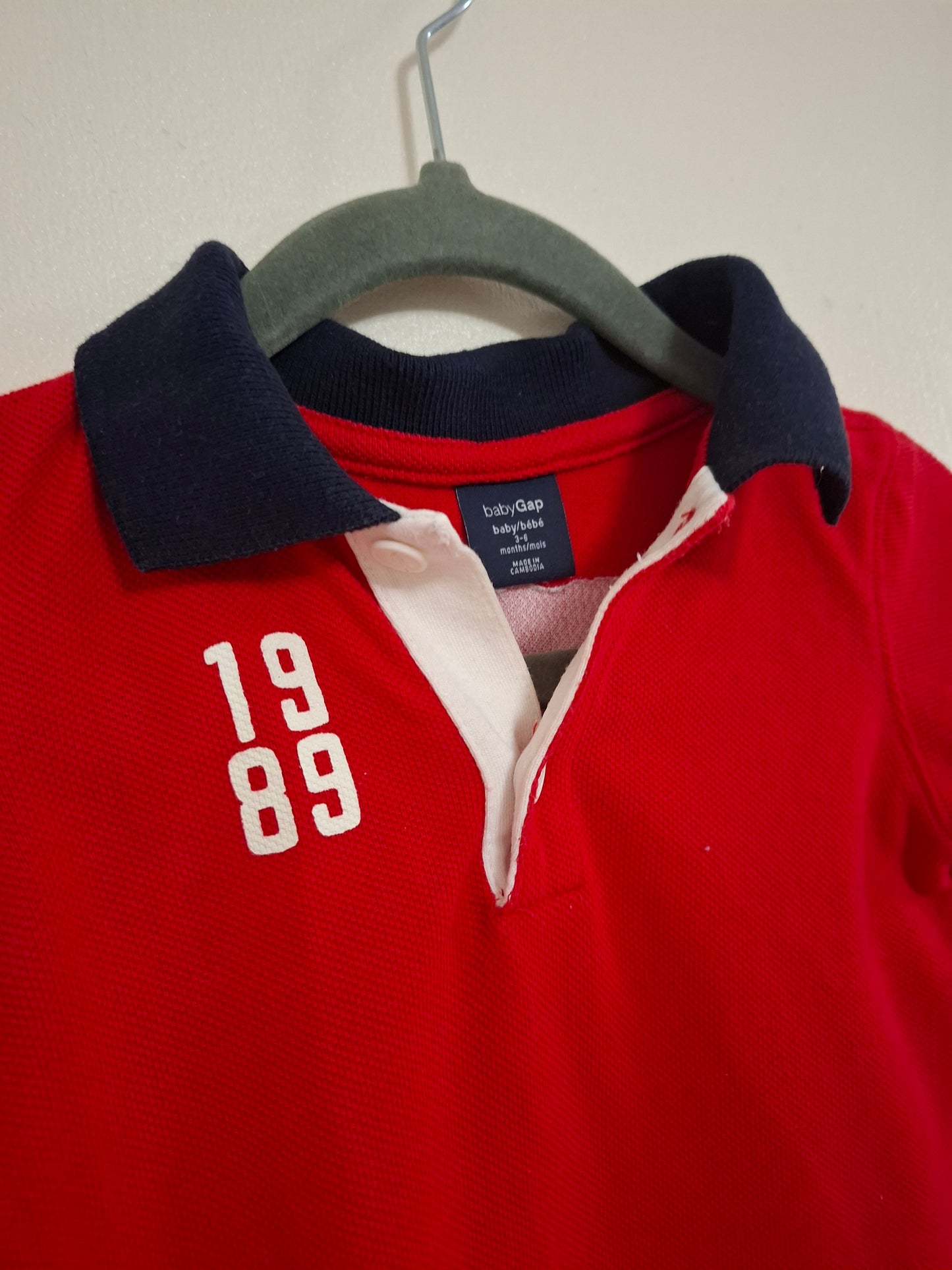 3-6m: BabyGap Polo Shirt