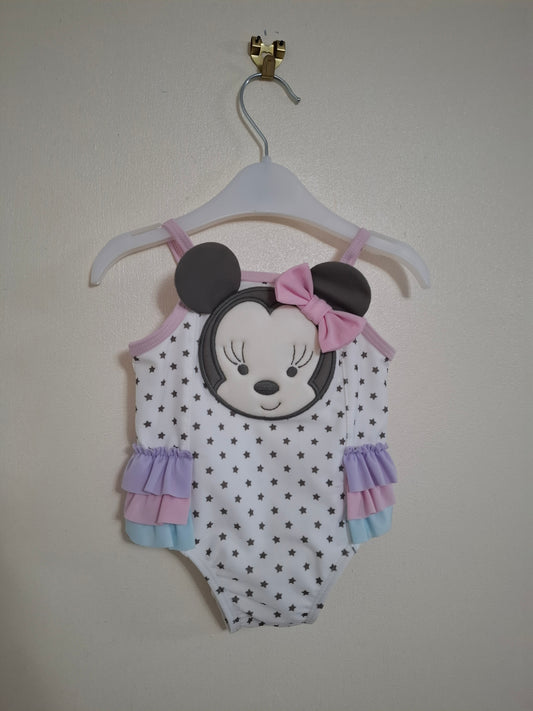 0-3m: NWOT Disney Baby Minnie Swimming Costume