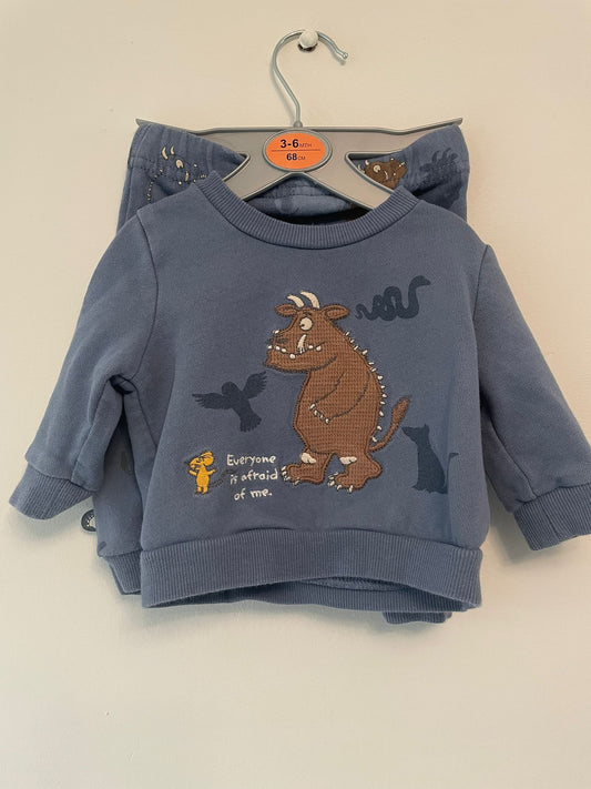 0-3m: Gruffalo Jogger Set