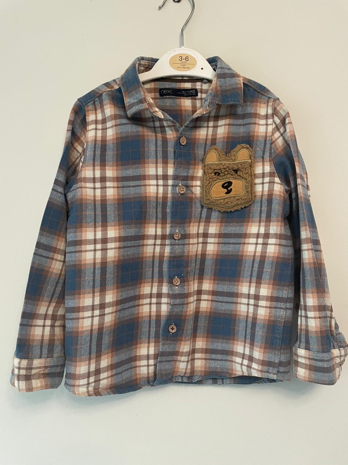3-4y: Next Flannel Shirt