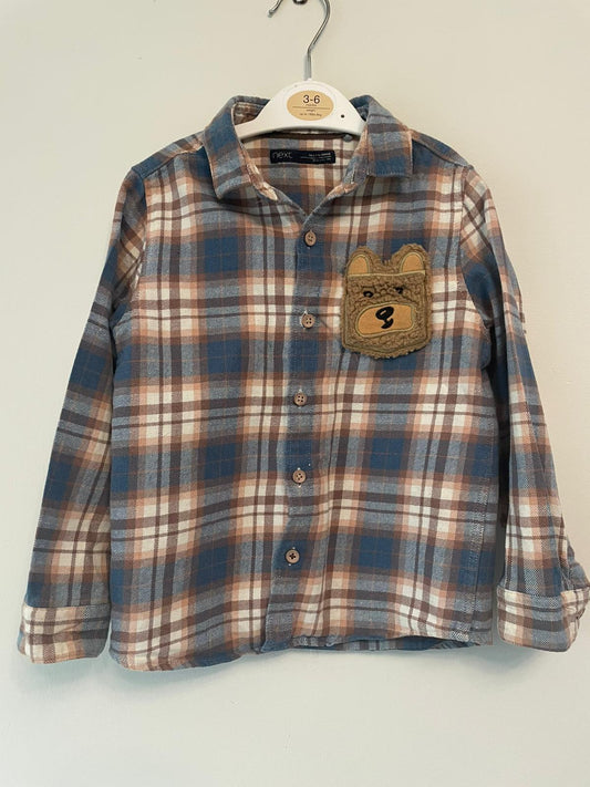3-4y: Next Flannel Shirt