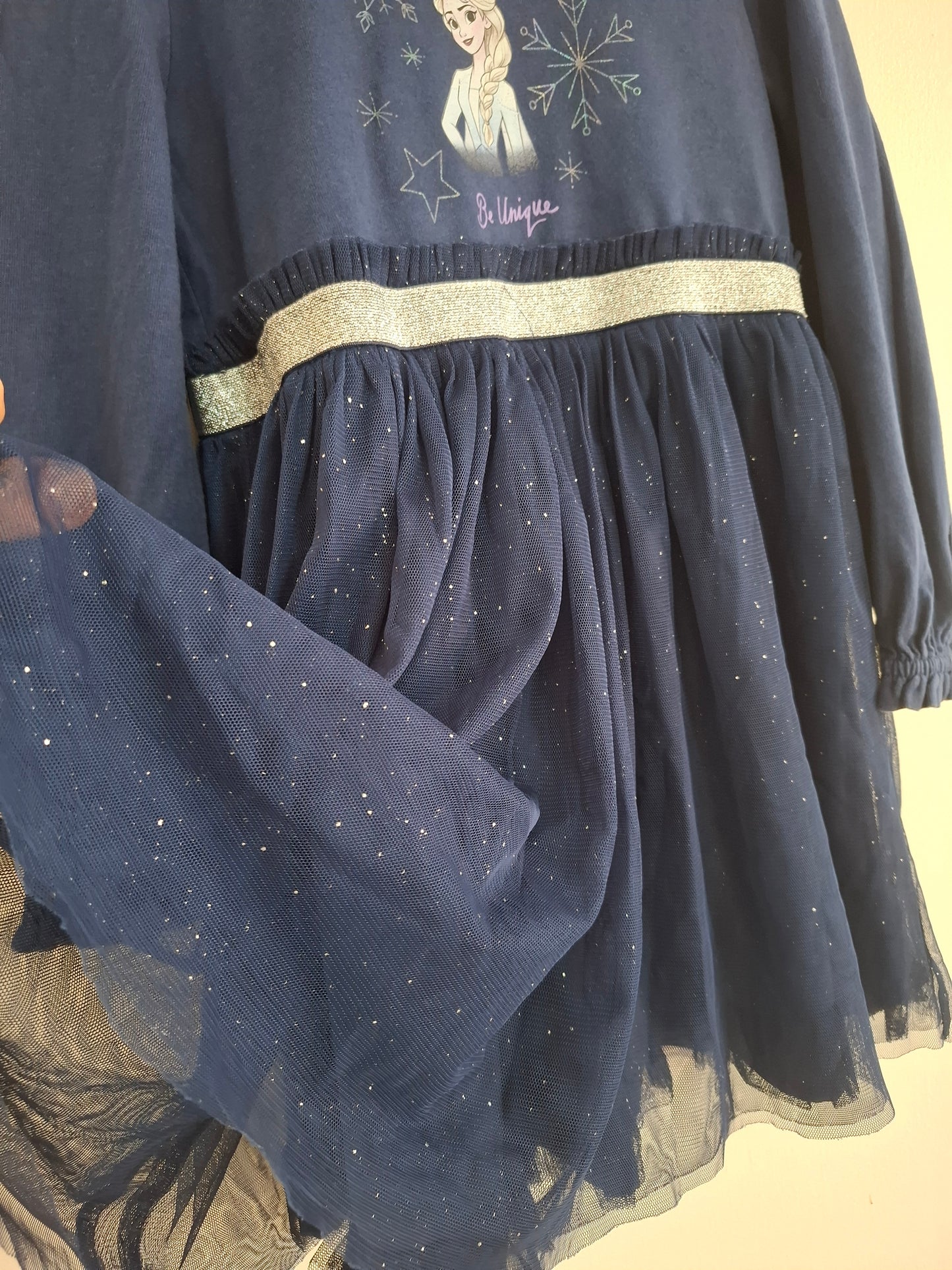 6-7y: M&S Frozen Dress