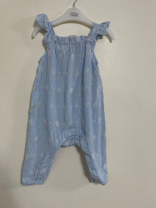 2-4y: Summer Cotton Jumpsuit