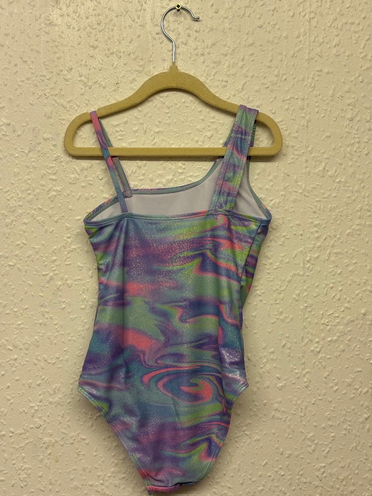 7-8y: One Shoulder Effect Swimsuit