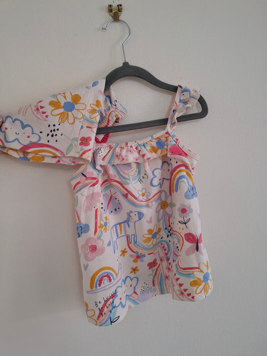 3-4: Matching strap top set