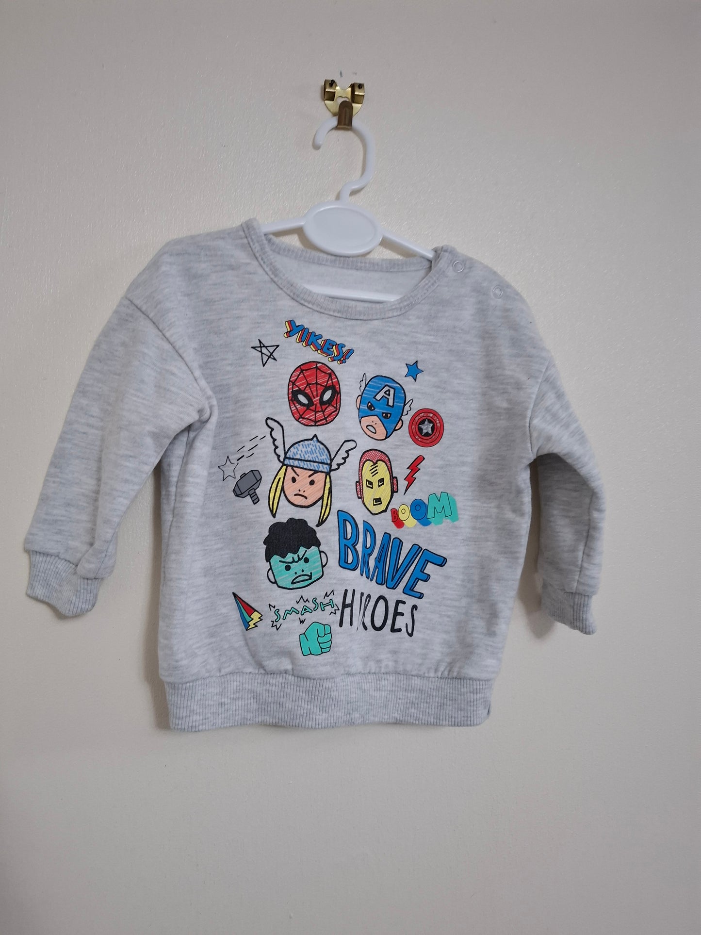 0-3m: Marvel Jumper and Legging Set