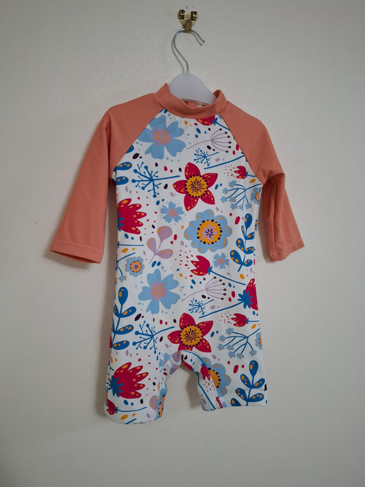 9-12m: Up and Fast All-in-one Swimsuit