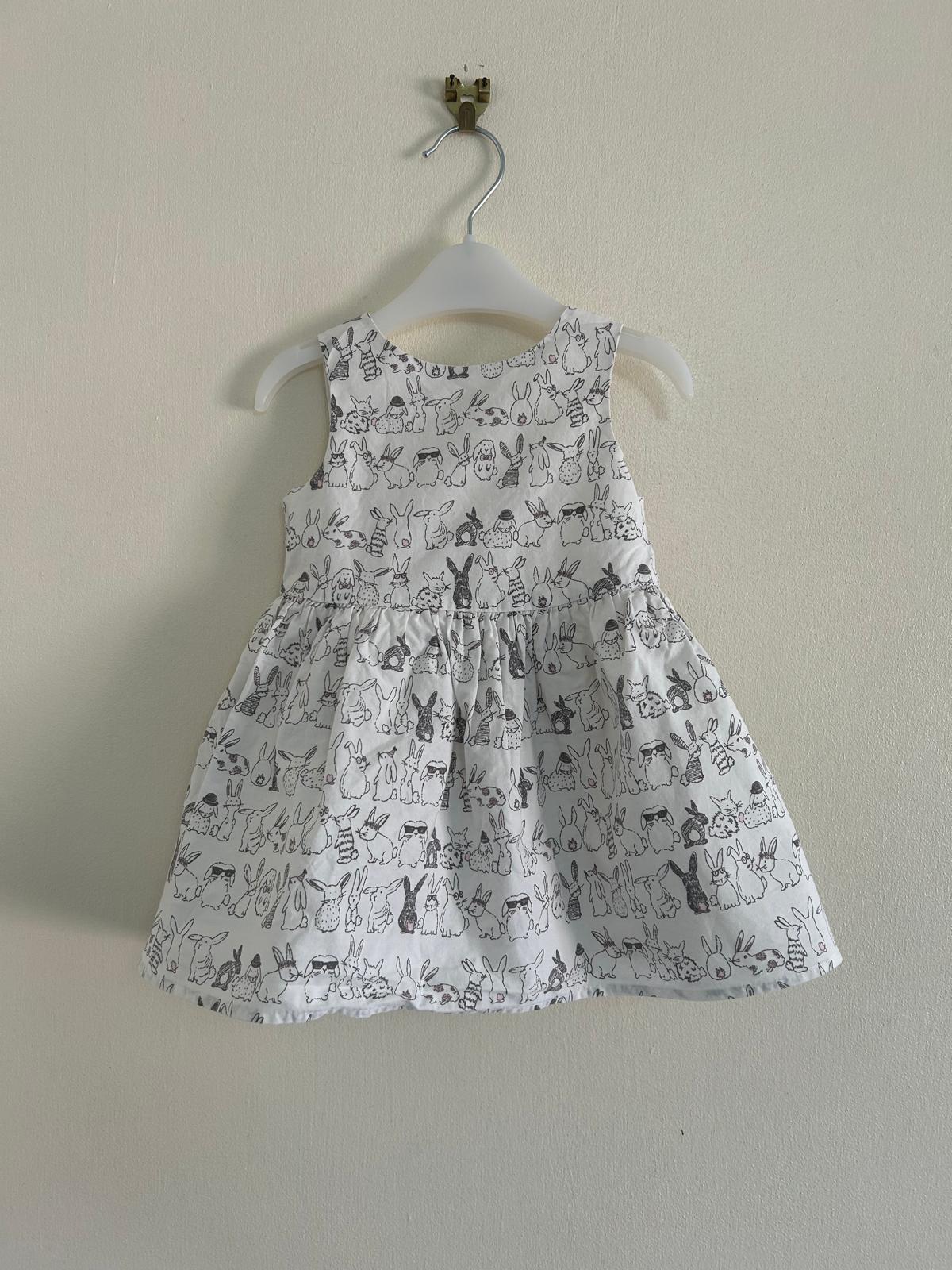 3-6m: Next Rabbit Dress