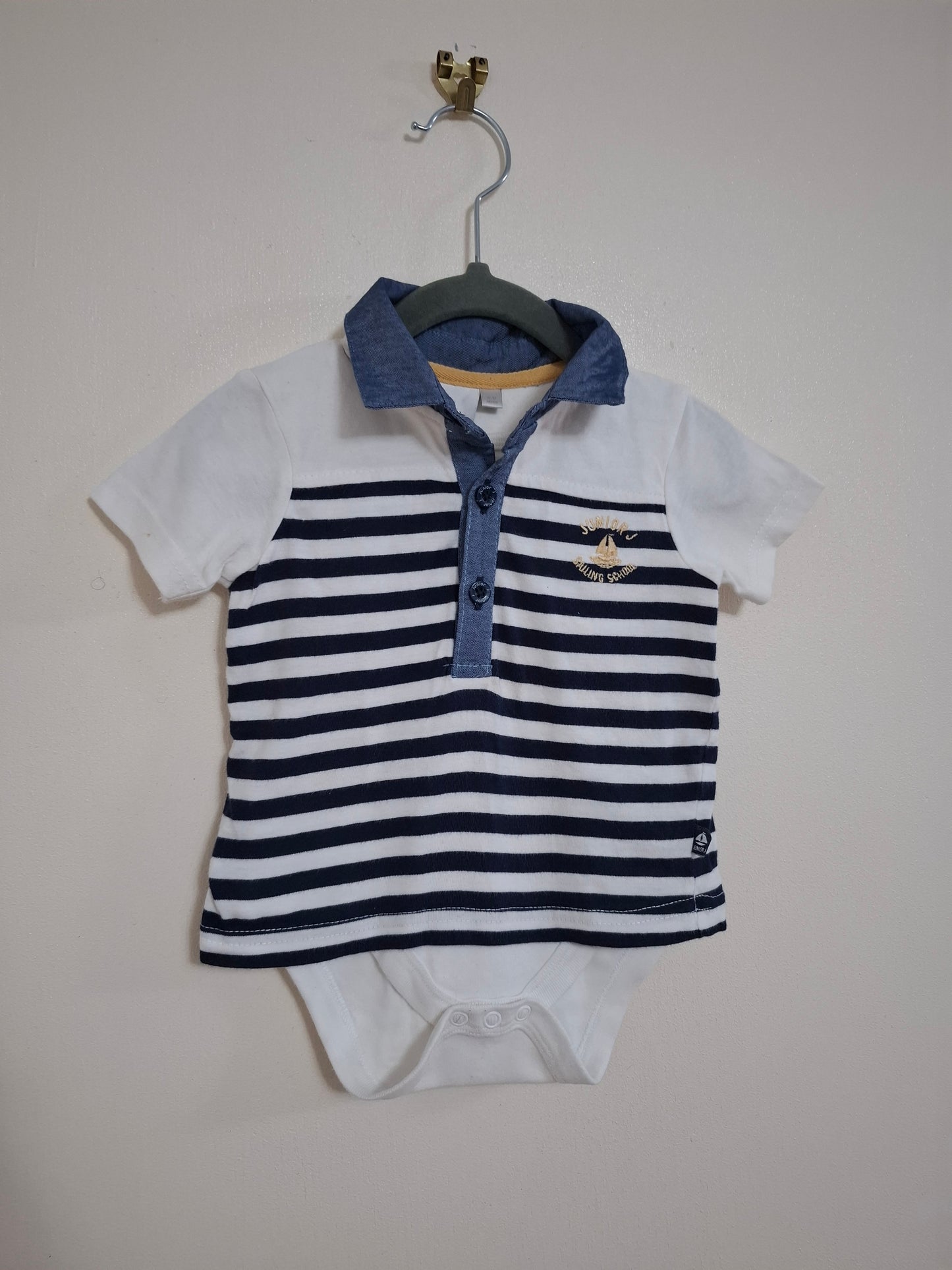 6-9m: Junior J Layered T-shirt