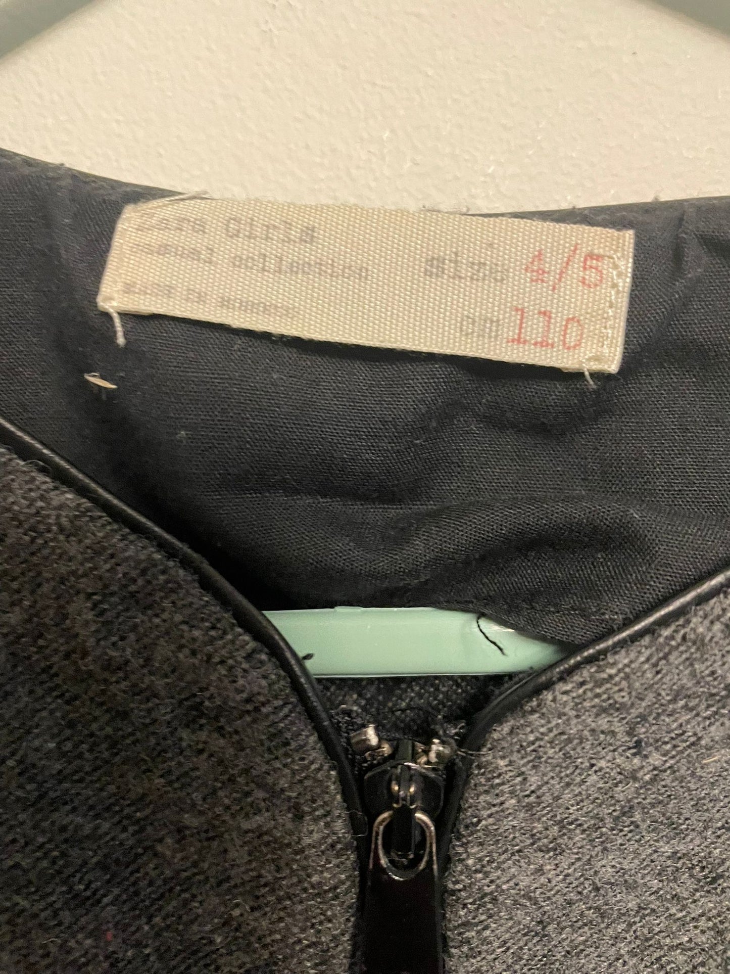 4-5y: Zara Wool Playsuit