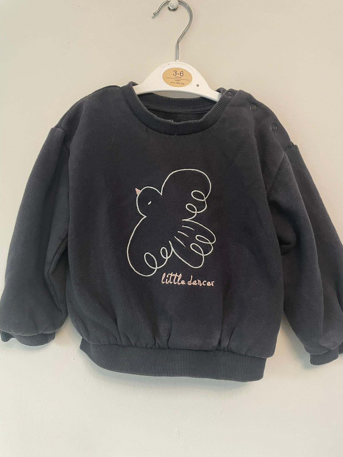 12-18m: M&S "Little Dancer" Sweatshirt