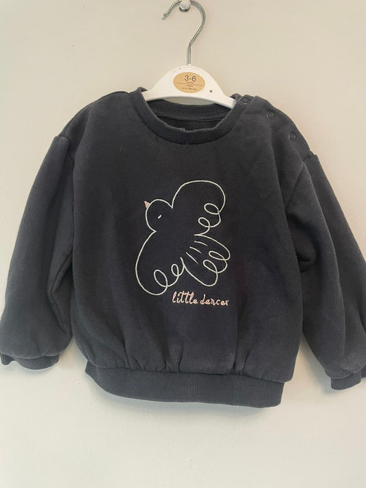 12-18m: M&S "Little Dancer" Sweatshirt