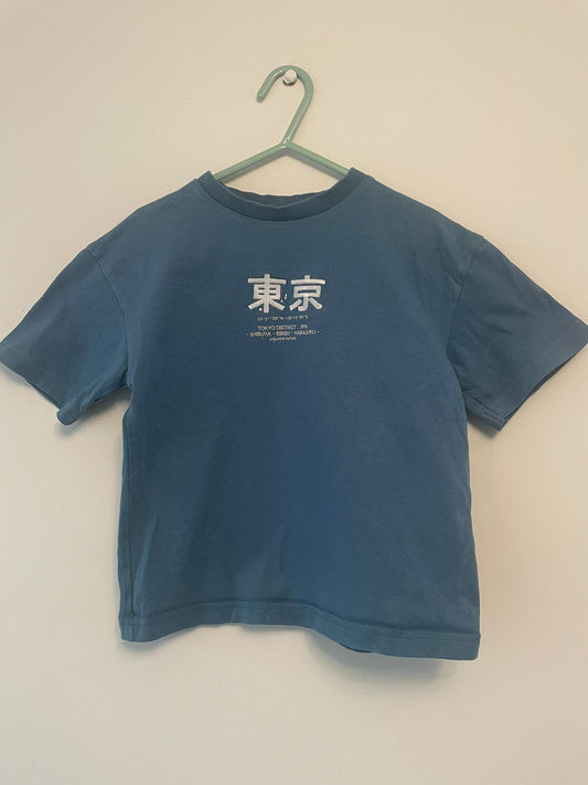 4y: Blue T-shirt