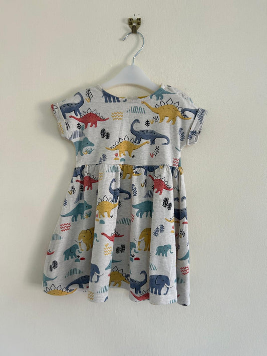 12-18m: John Lewis Dino Dress