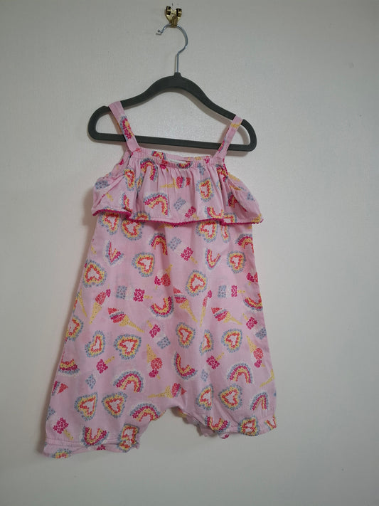 3-4y: Monsoon 100% Cotton Playsuit