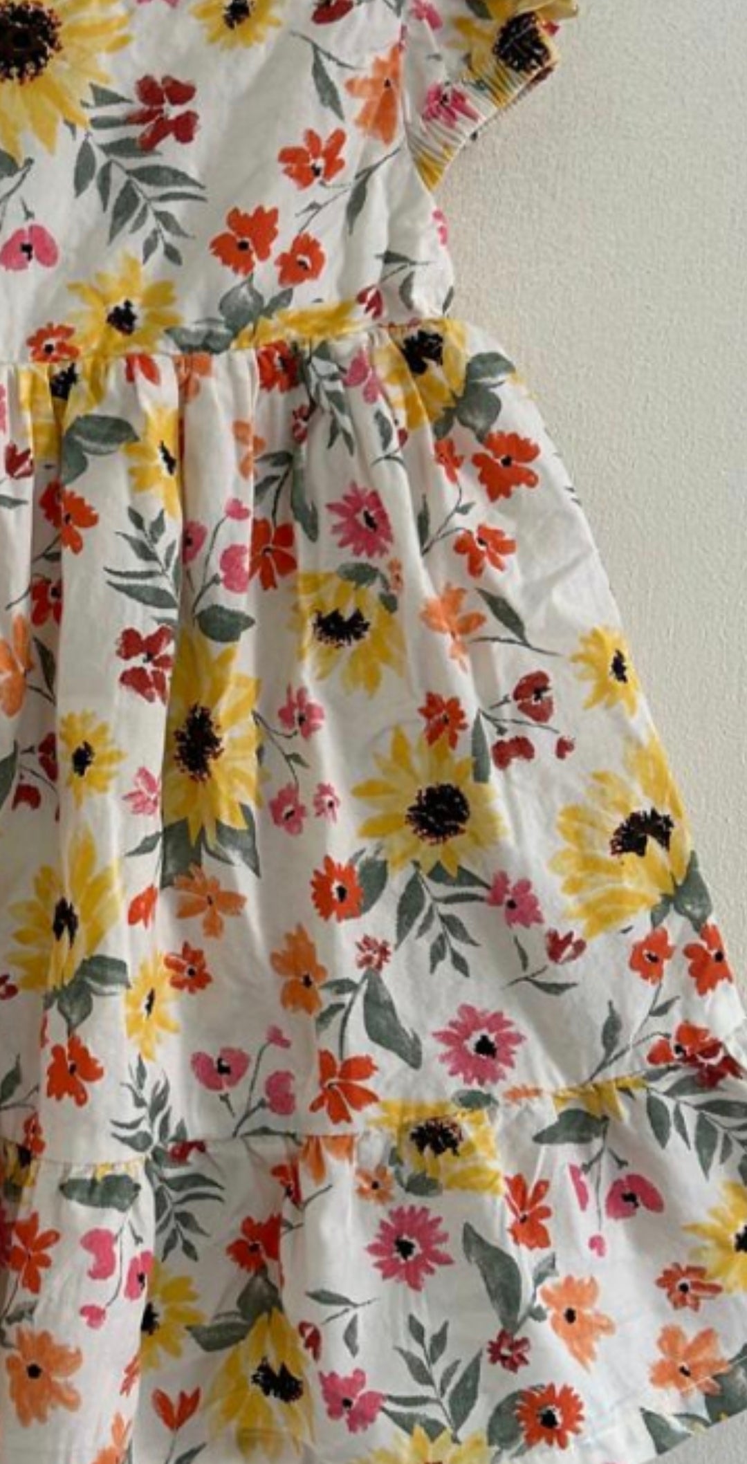 12-18m: Pretty Cotton Flowery Dress