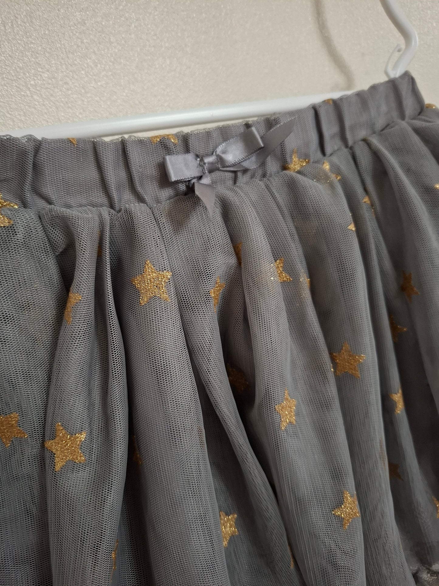 5-6y: Sparkly Netted Skirt