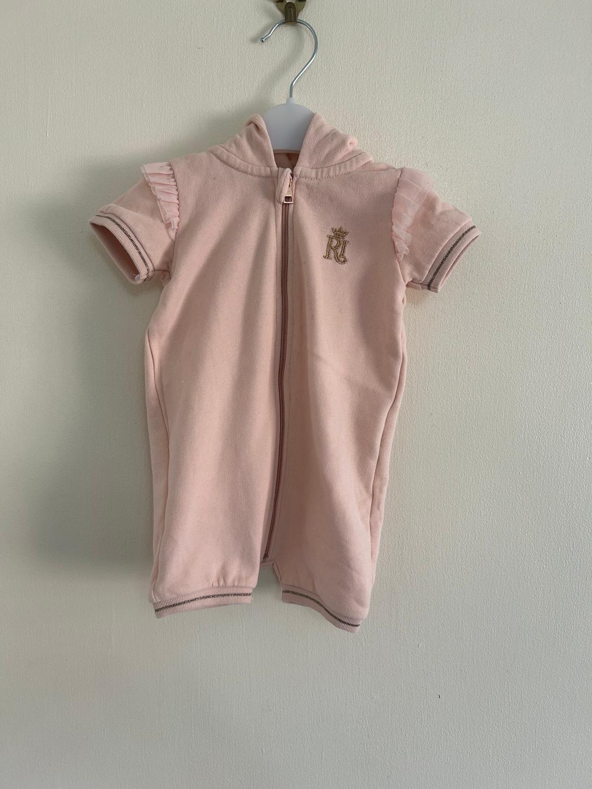 3-6m: River Island Zip Up Romper