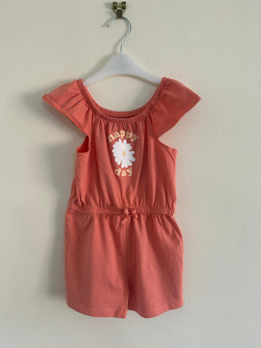 4-5y: "Happy Day" Playsuit