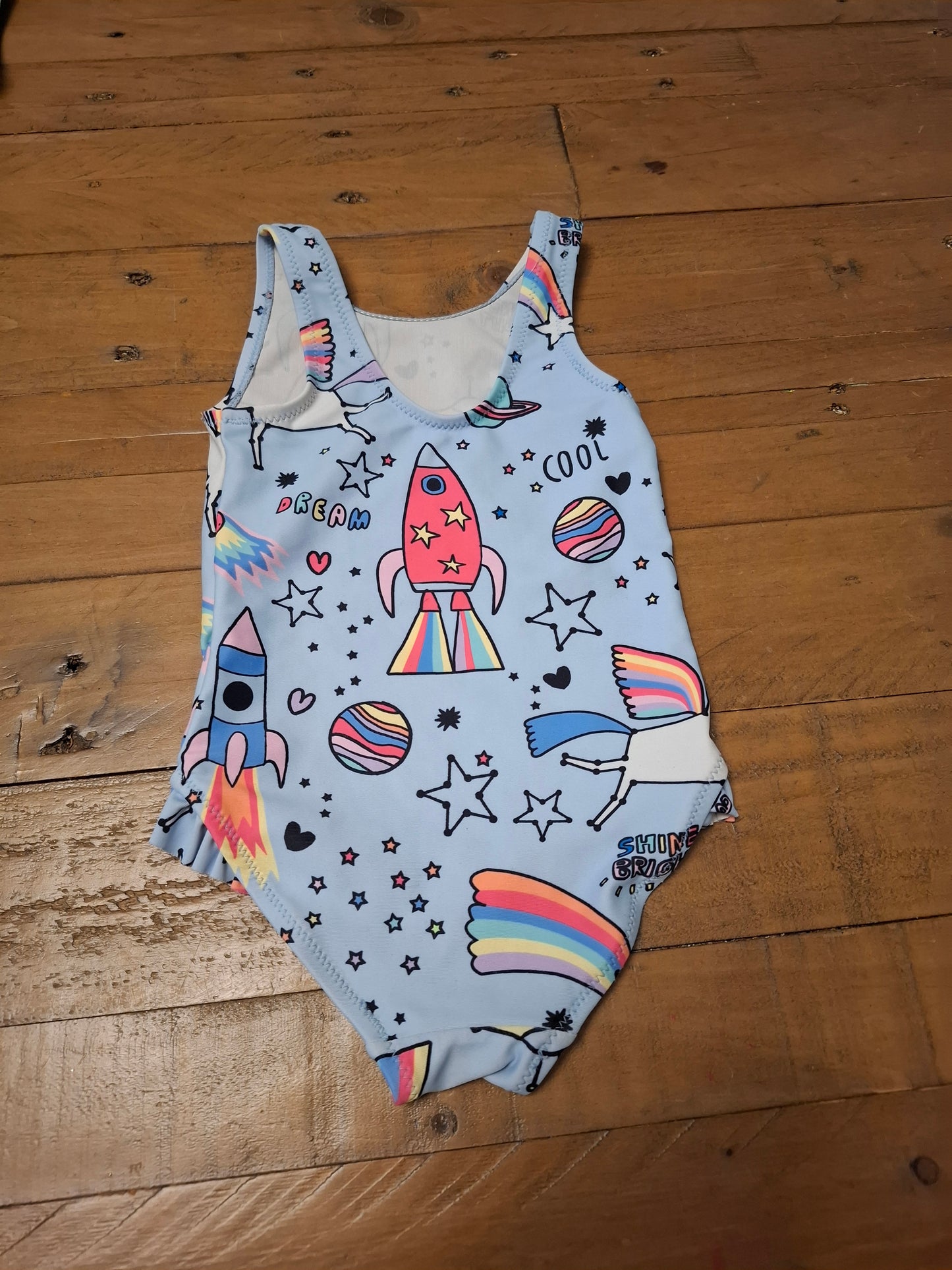 9-12m: Next Space Unicorn Swimming Costume