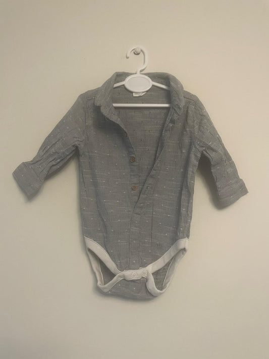 3-6m: Next Shirt Bodysuit