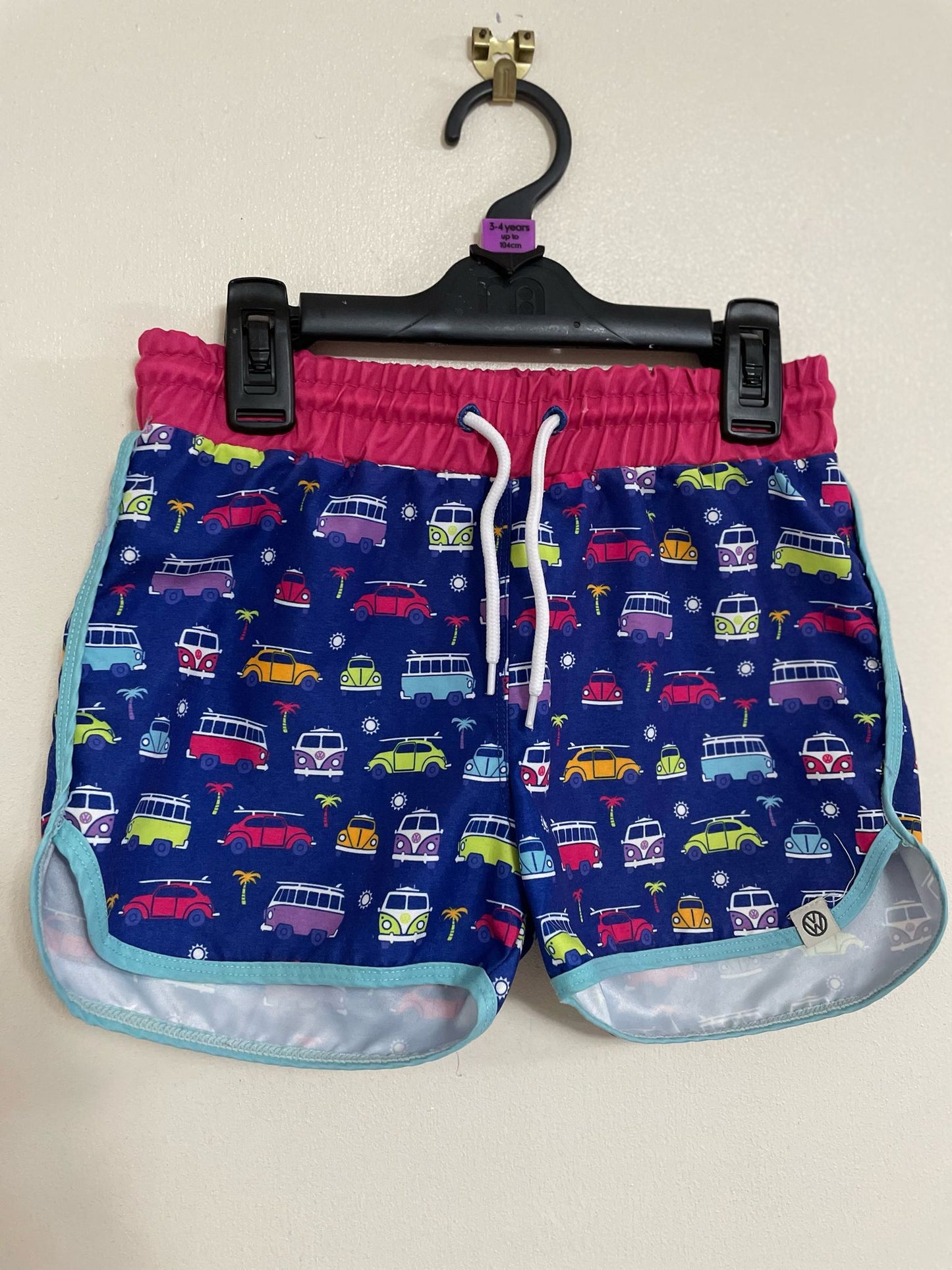 5y: VW Volkswagon Campervan Swim Shorts