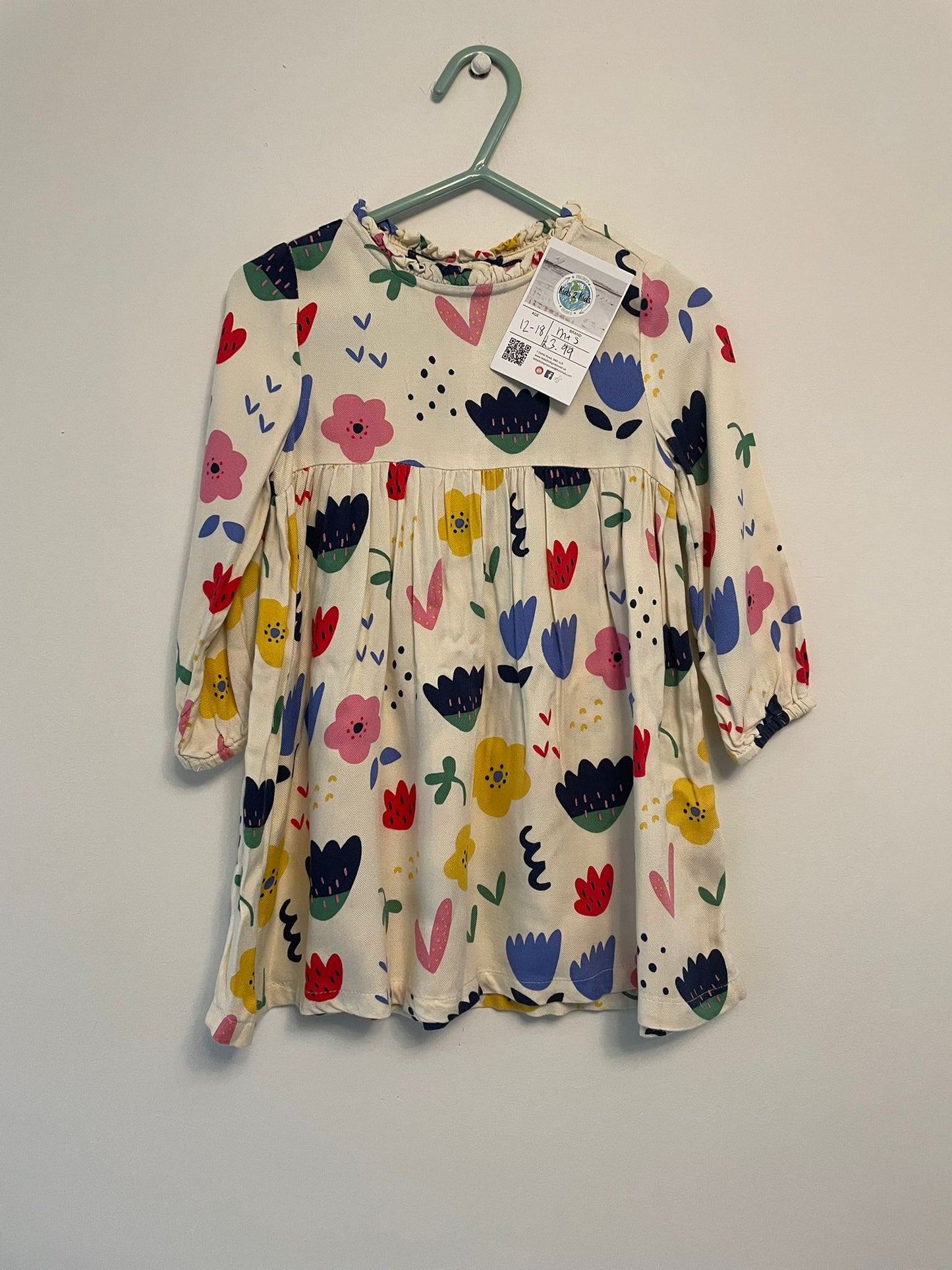 12-18m: M&S Viscose Dress
