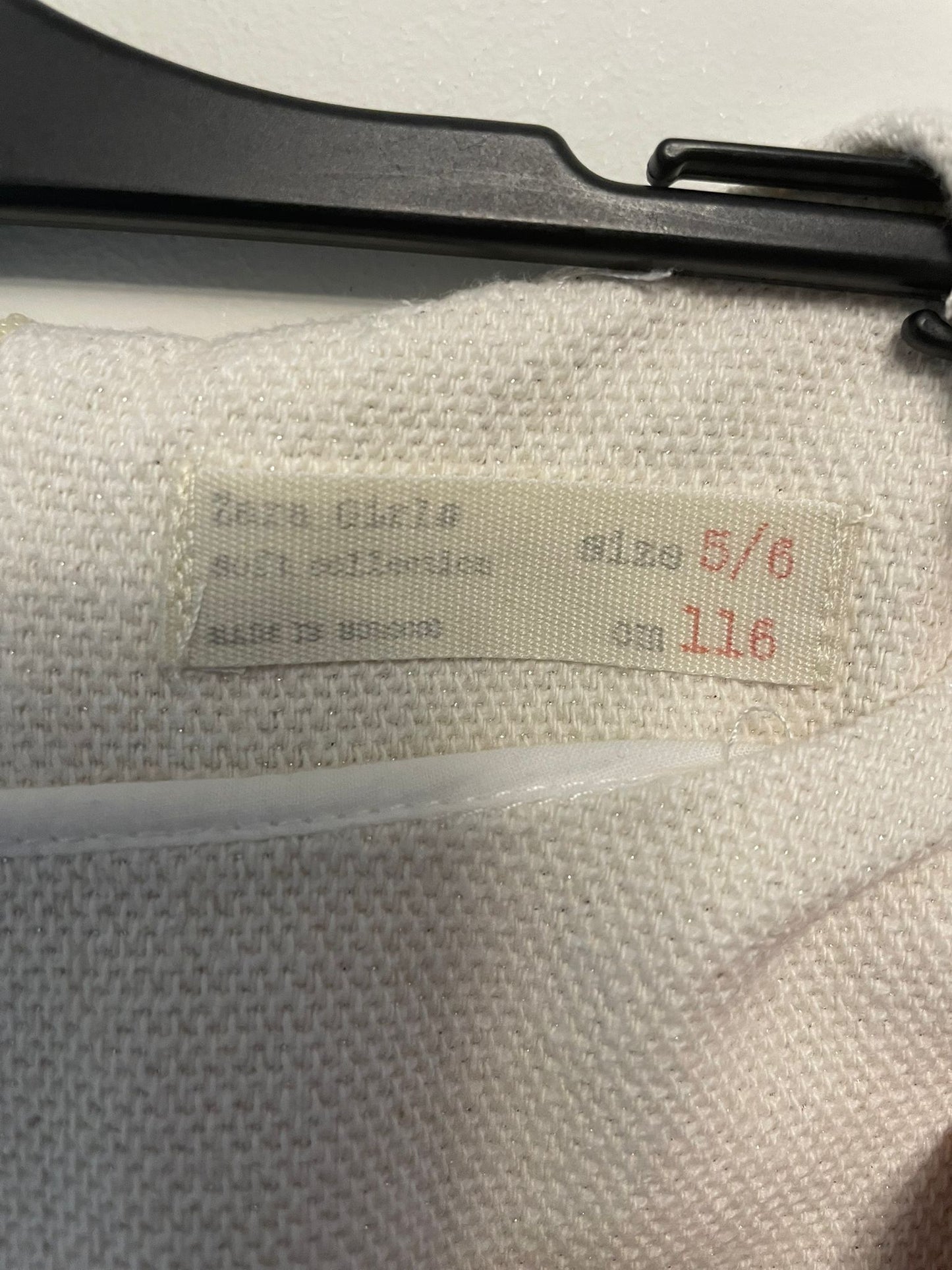 5-6y: Zara Thick Cotton Dress