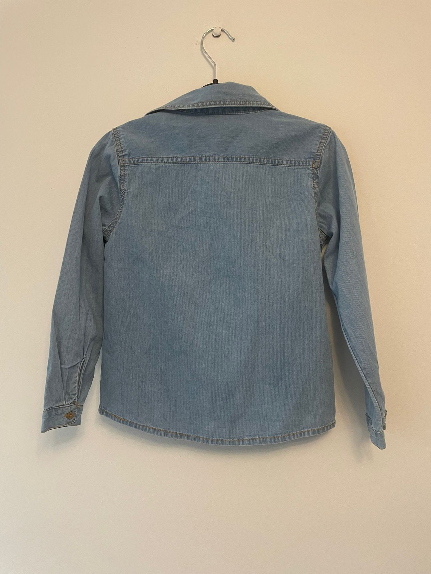6-7y: Soft Denim Shirt