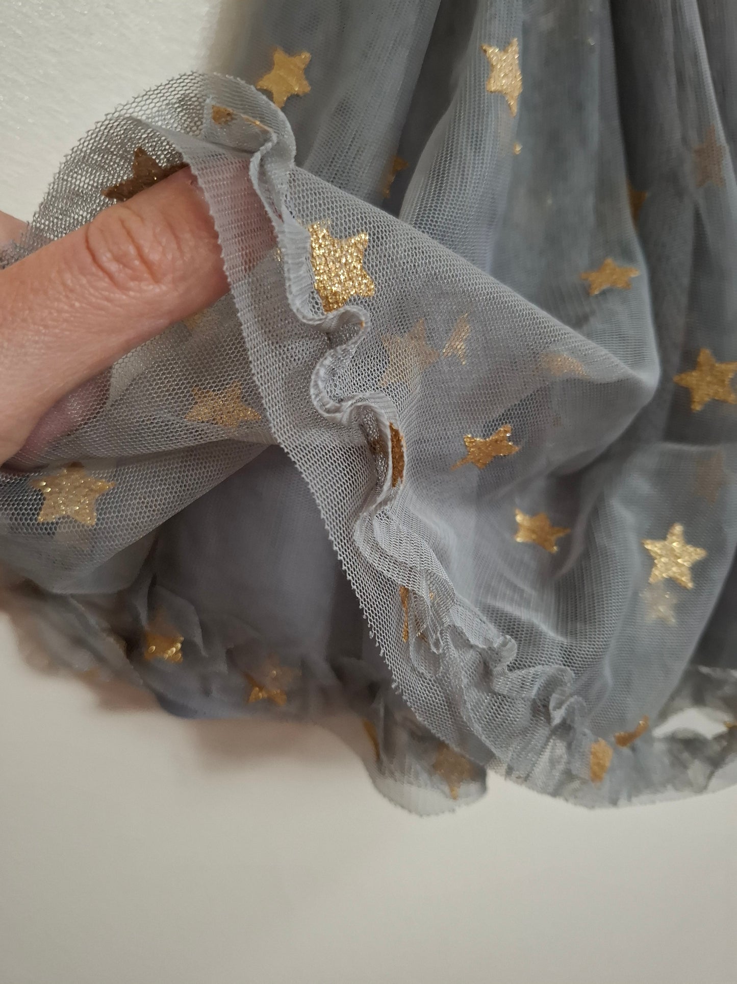 5-6y: Sparkly Netted Skirt