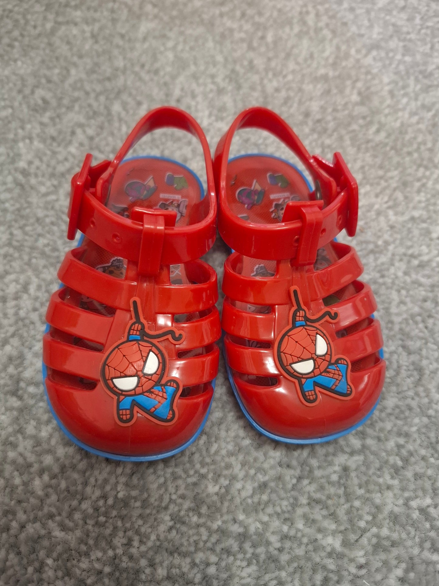 Size 3: Nwot Spiderman Sandals