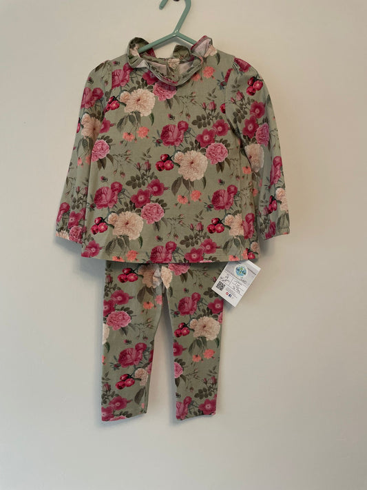 12-18m: Floral Legging Set