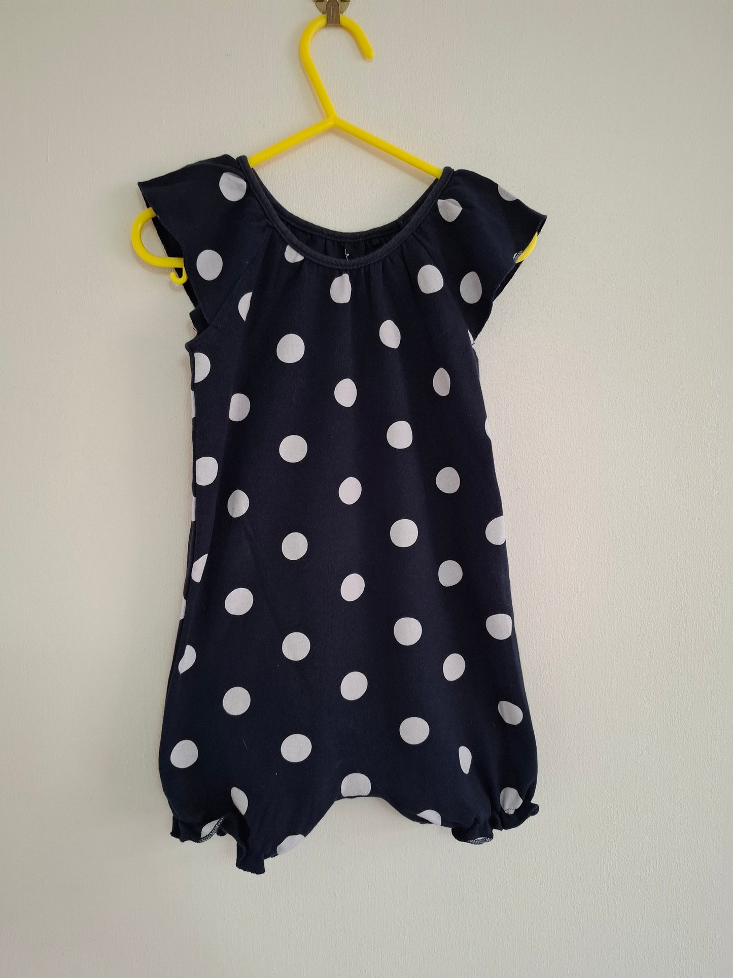 18-24m: Next Navy Polkadot Romper